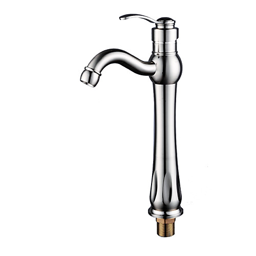 

Ванная раковина кран - Водопад Матовый никель По центру Одной ручкой одно отверстиеBath Taps
