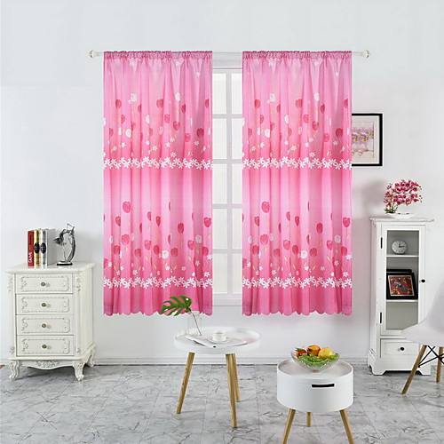 

Деревенский Затемняющие 1 панель Занавес Гостиная Curtains
