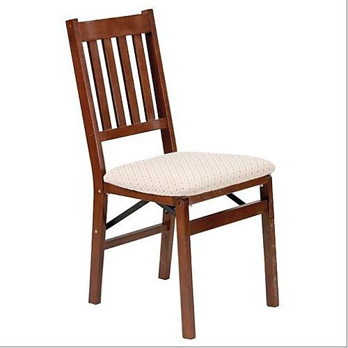 

комплект 2 - раскладное обеденное кресло с обитым сиденьем