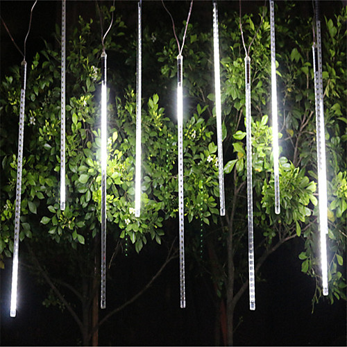 

LOENDE 30CM Waterproof Meteor Shower Rain Tubes Led Light Lamp Christmas Light Wedding Garden Decoration Xmas