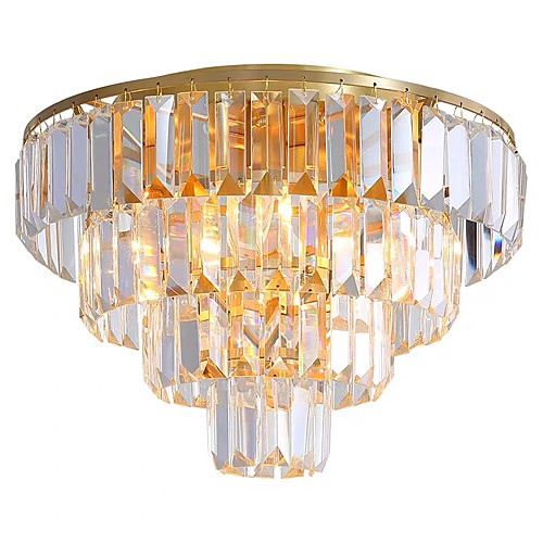 

QIHengZhaoMing 5-Light Потолочные светильники Рассеянное освещение Латунь Металл 110-120Вольт / 220-240Вольт