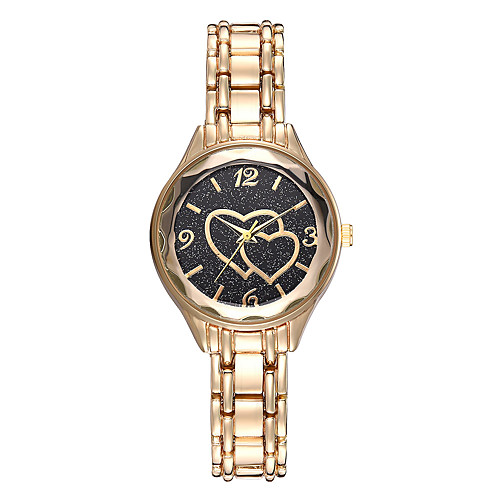 

Жен. Кварцевые На каждый день Мода Серебристый металл Золотистый Розовое золото сплав Китайский Кварцевый Золотой Черный Очаровательный Творчество Повседневные часы 1 ед. Аналоговый