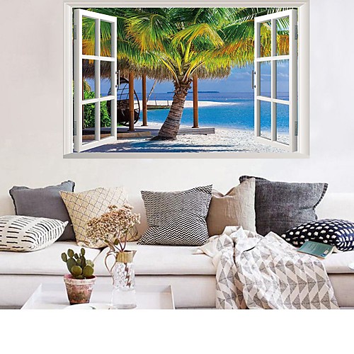 

пляжная кокосовая пальма пейзаж стены стикеры - слова&ампер цитаты стикеры на стенах персонажей кабинет / кабинет / столовая / кухня