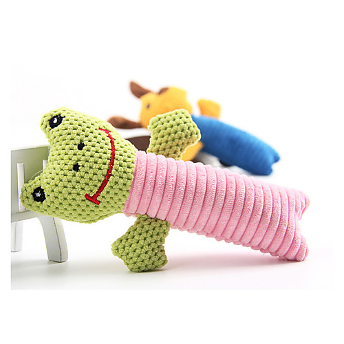 

Жевательные игрушки Игрушки с писком Подходит для домашних животных Портативные Фокусная игрушка Плюш Назначение Собаки Коты Маленькие зверьки