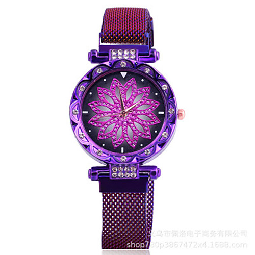 

Жен. Кварцевые Мода Черный Синий Красный сплав Китайский Кварцевый Красный Лиловый Розовое Золото Творчество Новый дизайн Повседневные часы 1 ед. Аналоговый Один год Срок службы батареи