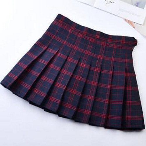 

Жен. Классический А-силуэт Подол Шахматка