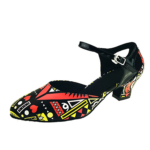 

Жен. Полиуретан Обувь для модерна Планка На каблуках Толстая каблук Персонализируемая Цвет радуги