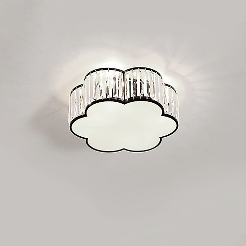 

светильник спальни теплый романтический светильник светодиодный потолочный светильник простой современный американский кристалл лампа гостиная круговой бытовой