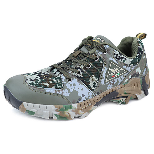 

Men's Sneakers Hiking Shoes Breathable Anti-Slip Sweat-wicking Comfortable Camo / Camouflage Hiking Basketball Team Sports Autumn / Fall Spring Camouflage