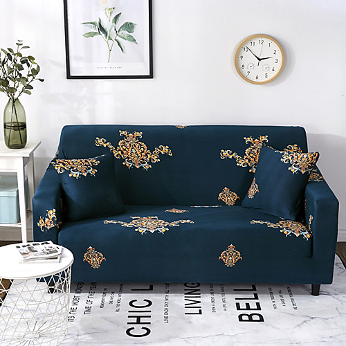 

Европа классический печатный спандекс полиэстер чехол для дивана очень эластичный диван диван чехлы для кресел на двоих 3 или 4 места
