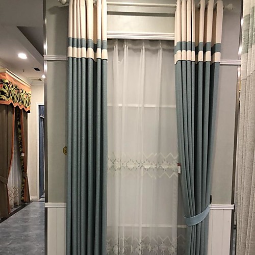 

Современный Конфиденциальность 2 шторы Занавес Кабинет / Офис Curtains