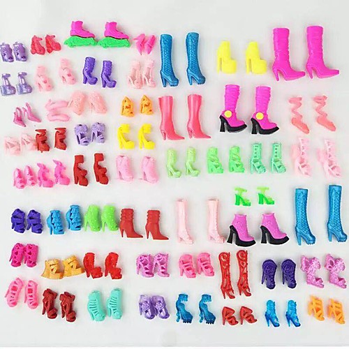 

1483 аксессуары / куклы могут дети и другие 10 пар обуви костюмы игрушки / новые сандалии, содержащие 100 комплектов