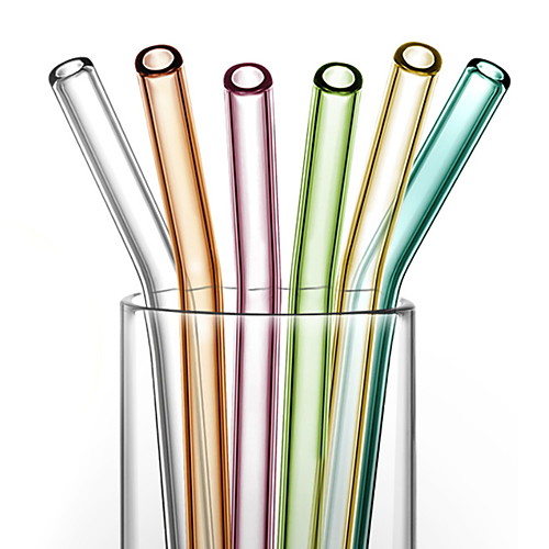 

Drinkware Соломинки стекло Милые На каждый день