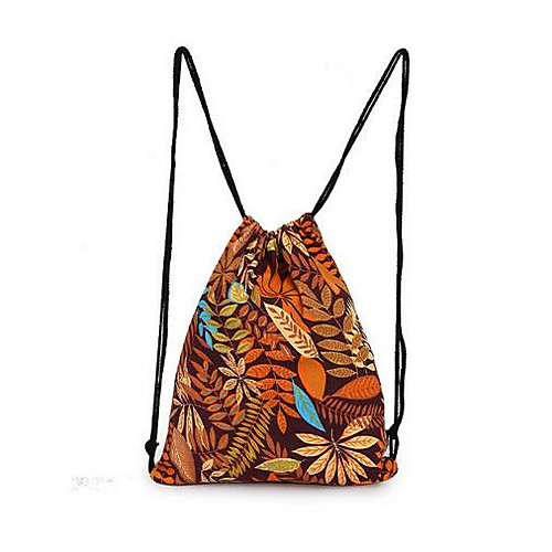 

Универсальные Узоры / принт рюкзак Регулируется Нейлон Цветочные / ботанический Белый / Черный / Желтый