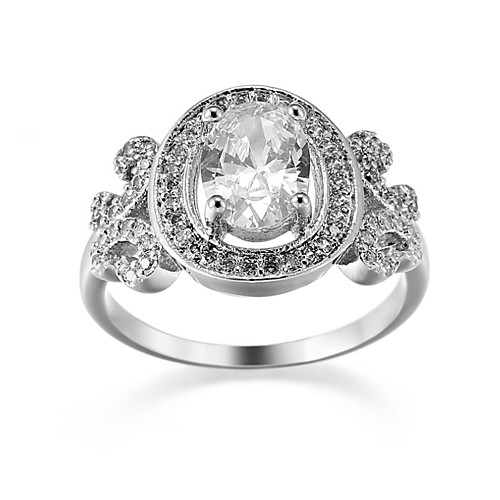 

кольцо для кольца кольцо костяшки медь европейская корейская мода народный стиль французское кольцо ювелирные изделия светло-голубой / белый / бордовый для праздника праздничная работа помолвка