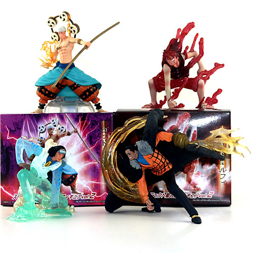 

Аниме Фигурки Вдохновлен One Piece Monkey D. Luffy ПВХ 13 cm См Модель игрушки игрушки куклы