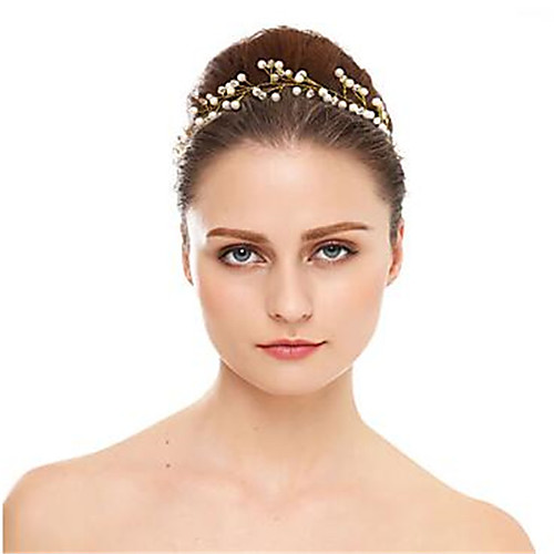 

Искусственный жемчуг / Сплав ободки с Искусственный жемчуг / Crystal / Rhinestone 1 шт. Свадьба Заставка