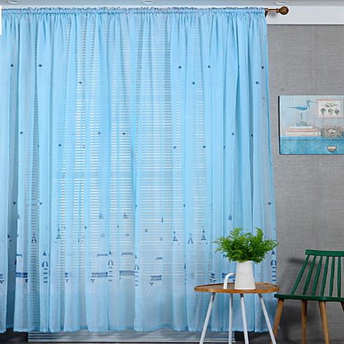 

Современный Прозрачный 1 панель Прозрачный Детская Curtains