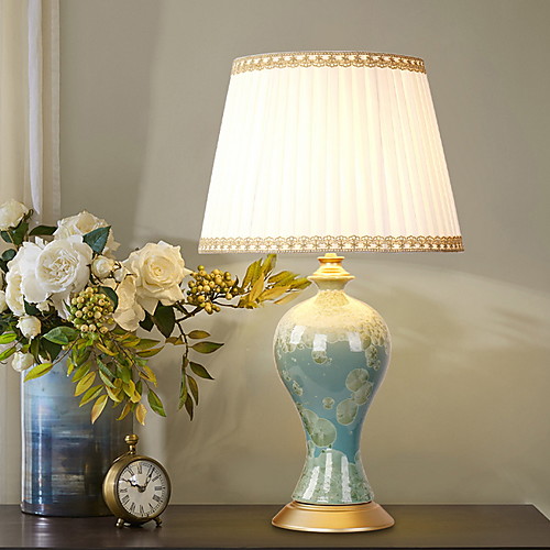 

Современный современный Новый дизайн Настольная лампа Назначение Спальня / Кабинет / Офис Фарфор 220 Вольт