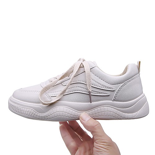 

Жен. Искусственная кожа Весна & осень На каждый день Спортивная обувь Беговая обувь На плоской подошве Круглый носок Белый / Бежевый / Розовый