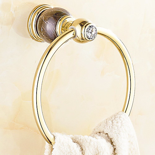 

Towel Bar New Design / Cool Modern Brass 1pc towel ring Wall Mounted