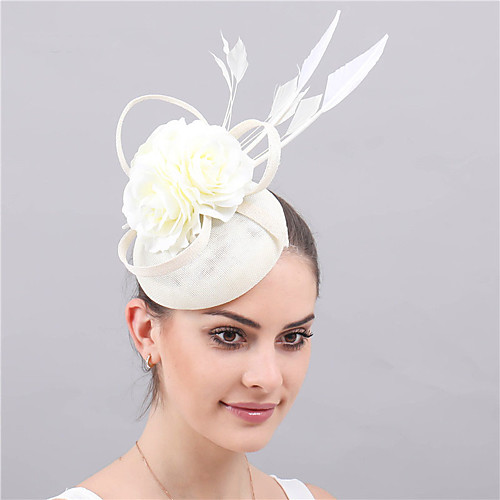 

Перья / Хлопок Fascinators / Цветы / Аксессуары для волос с Пух / Цветы 1 Вечеринка / ужин / на открытом воздухе Заставка