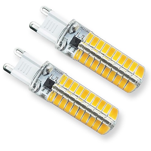 

2pcs 3 W Двухштырьковые LED лампы 240 lm G9 T 80 Светодиодные бусины SMD 5730 Декоративная Милый 220 V 110 V