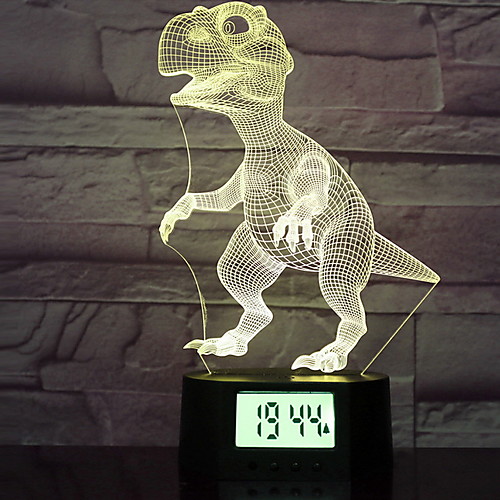 

1шт 3D ночной свет USB Творчество <=36 V