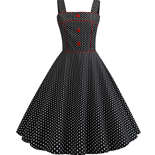 

Жен. Скейтер Платье На бретелях До колена