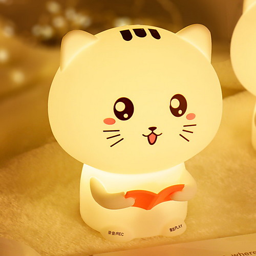 

1шт LED Night Light Тёплый белый USB Творчество 5 V