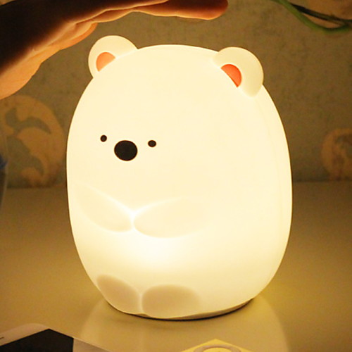 

1шт LED Night Light / Детский ночной свет USB Творчество <=36 V