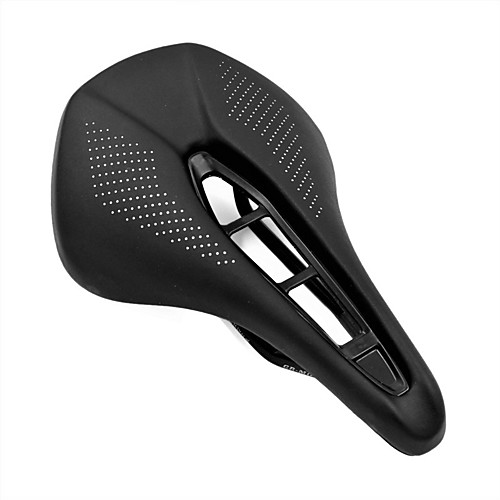 

Bike Saddle / Bike Seat Breathable Comfort Cushion Hollow Design PU Leather Steel Silica Gel Cycling Road Bike Mountain Bike MTB Folding Bike Black / Thick / Ergonomic / Ergonomic / Thick