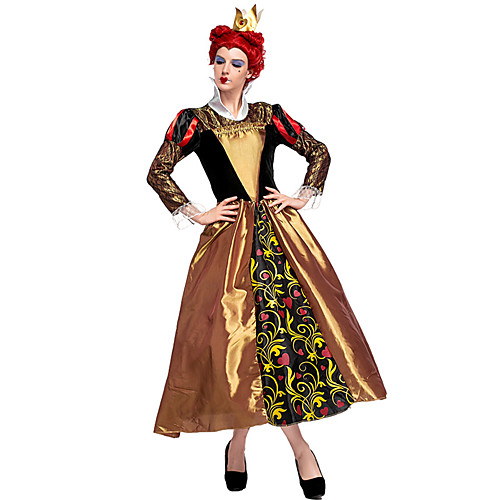 

Alice in Wonderland Movie / TV Theme Costumes Queen of Hearts Cosplay Costume Party Costume Masquerade Costume Adults' Women's Cosplay Halloween Christmas Halloween Carnival Festival / Holiday