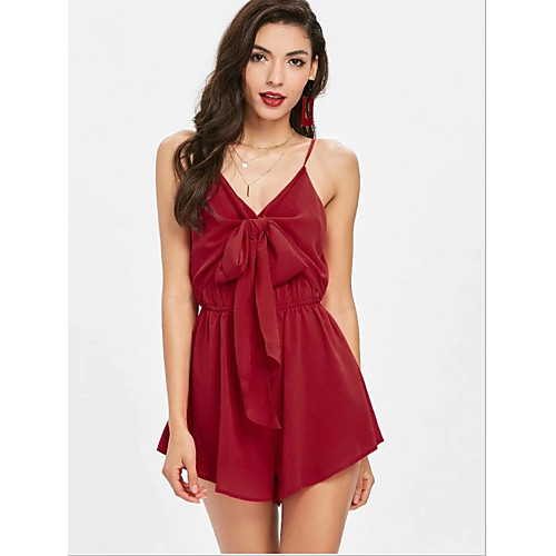 

Жен. Плиссировка Безрукавка Классический Однотонный Синий US2