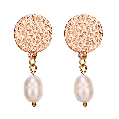 

Жен. Жемчуг Серьги-слезки Барроко европейский Серьги Бижутерия Золотой Назначение Подарок фестиваль 1 пара