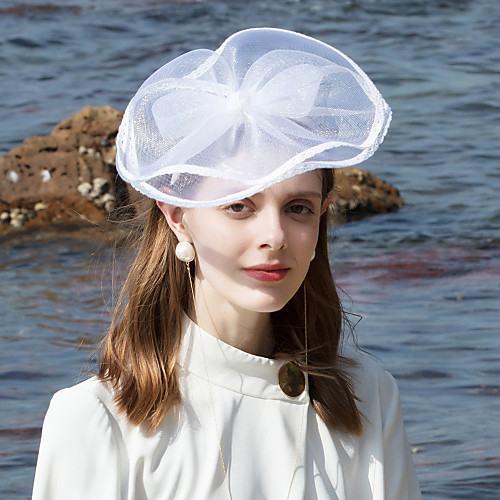 

Полиэстер ободки / Fascinators с Бант 1шт Свадьба / Вечеринка / ужин Заставка