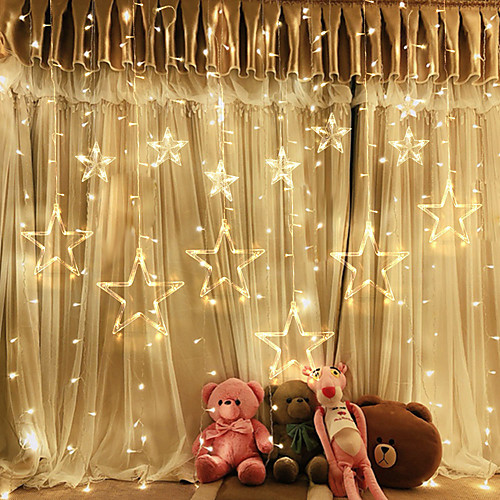 

2,5м Гирлянды 12 светодиоды ДИП светодиоды 1 x диммерный переключатель RGB Для вечеринок / Декоративная / Компонуемый 220-240 V 1 комплект