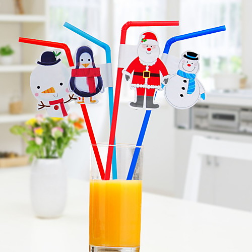 

Drinkware Соломинки ПП (полипропилен) Милые На каждый день