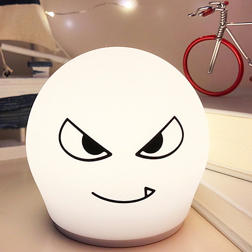 

1шт LED Night Light / Детский ночной свет Аккумуляторы AA Творчество / Сенсорный датчик <=36 V