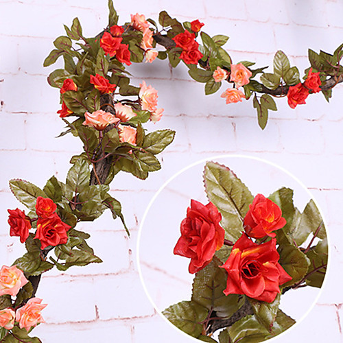 

Искусственные Цветы 1 Филиал Классический С креплением на стену Традиционный Свадьба Розы Вечные цветы Цветы на стену