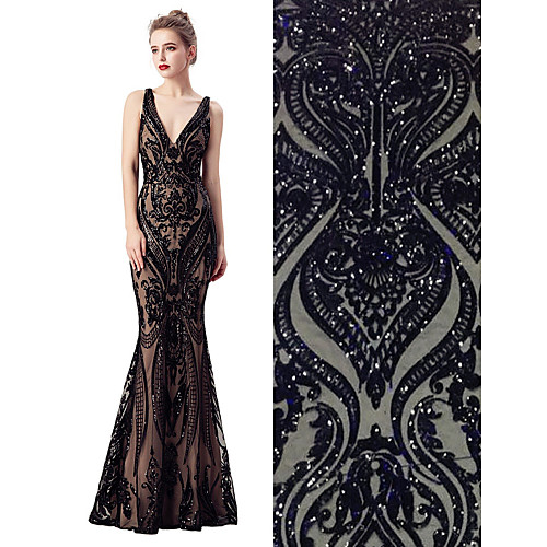 

Кружева Однотонный С узором 130-140 cm ширина ткань для Свадьба продано посредством 5Yard