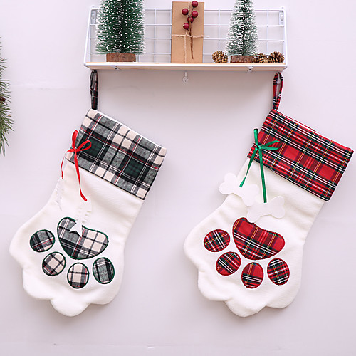 

плед рождественский подарок сумки домашняя собака кошка лапы носки елочные украшения