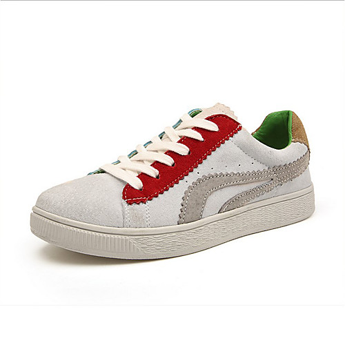 

Жен. Синтетика Весна & осень Кеды На плоской подошве Бежевый