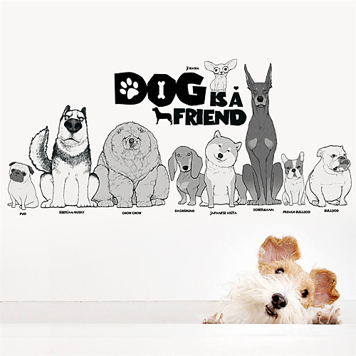 

Animals Wall Stickers Plane Wall Stickers Decorative Wall Stickers, PVC Home Decoration Wall Decal Wall Decoration 1pc / Removable