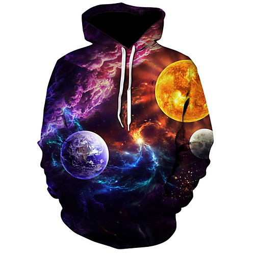

Men's Basic Hoodie - 3D Red XXXXL