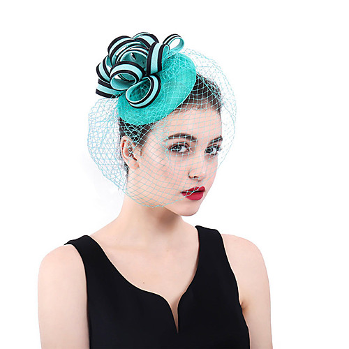 

Лен / хлопок Fascinators / Цветы / Аксессуары для волос с Пух / Цветы 1 Вечеринка / ужин / на открытом воздухе Заставка