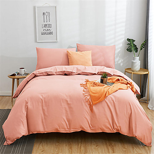 

Пододеяльник наборы Однотонный Хлопок Крашенный в пряже 4 предметаBedding Sets