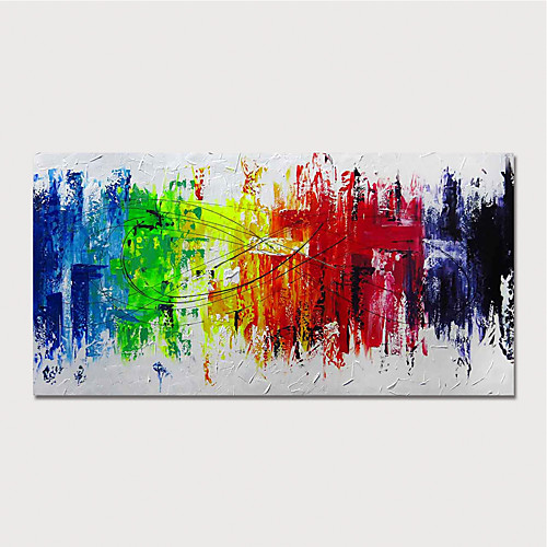 

Hang-роспись маслом Ручная роспись - Абстракция Modern Включите внутренний каркас