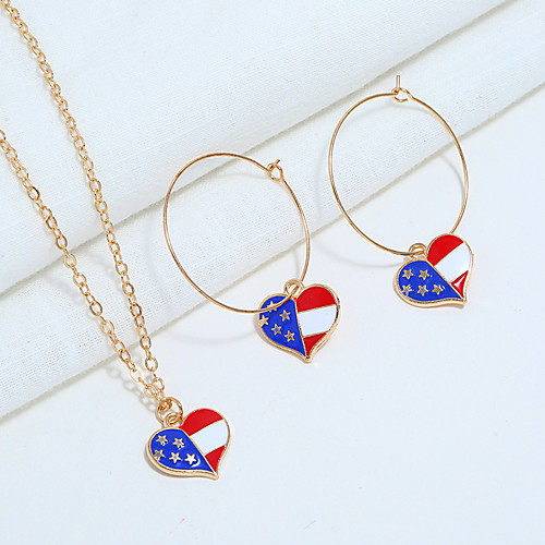 

Women's Jewelry Set European Casual / Sporty Earrings Jewelry Gold For Street Festival 1 set
