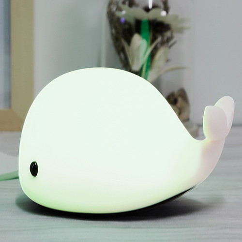 

1шт LED Night Light Белый USB Творчество <=36 V